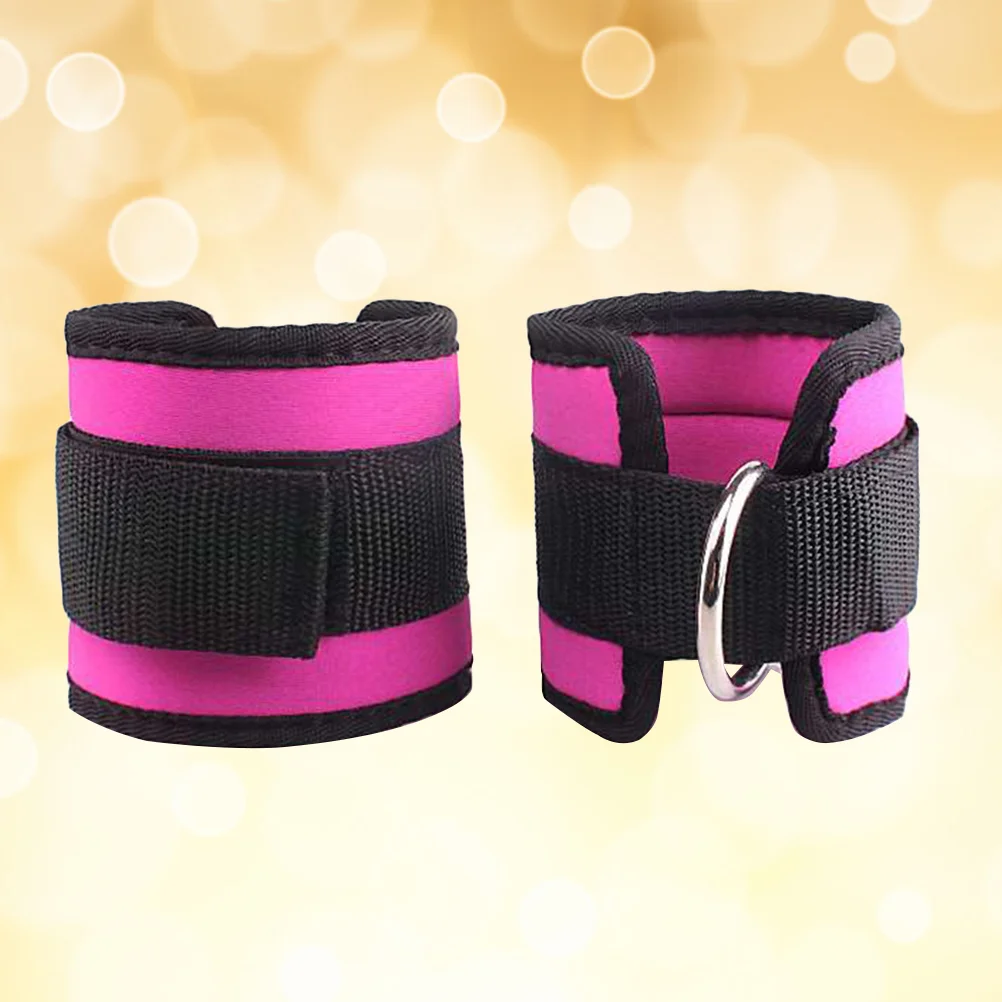 

Спортивные ремни на щиколотку, D-образные кольца, ремни на щиколотку для тренажерного зала, тренировок, упражнений на ноги