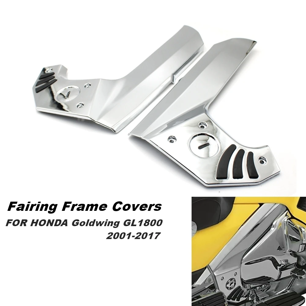 

Новинка 2001-2017 Обтекатели для мотоциклов HONDA Goldwing GL1800, брендовые декоративные детали, аксессуары, хром