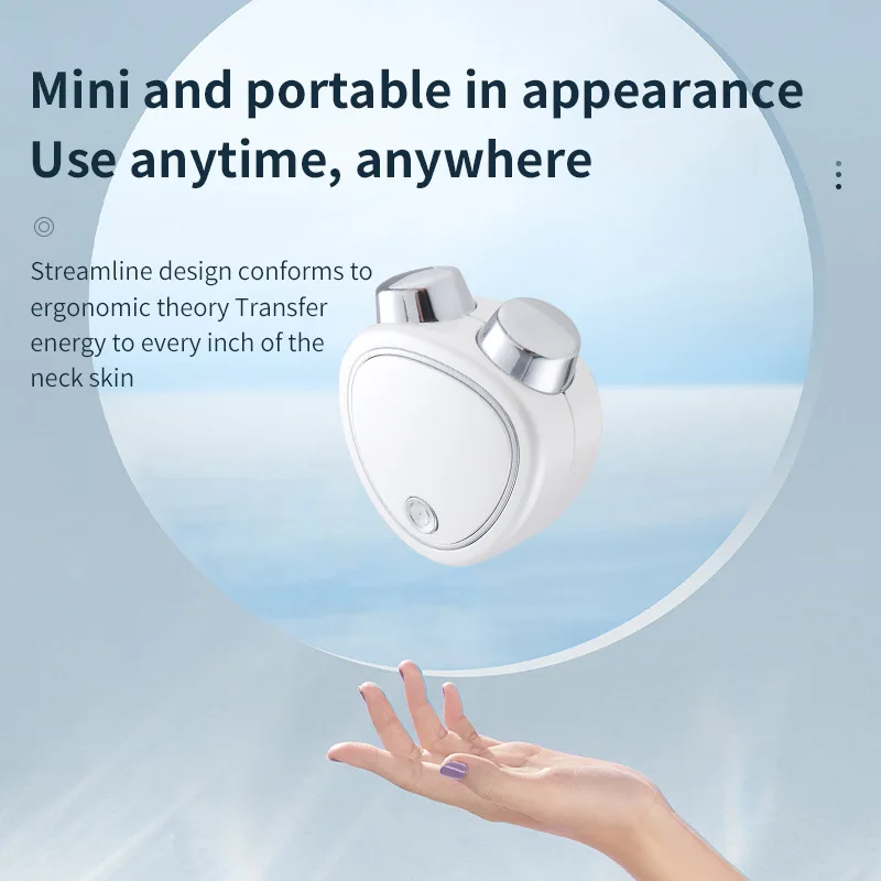 Портативный Мини-массажер Для Лифтинга Лица Микротоковое Косметическое