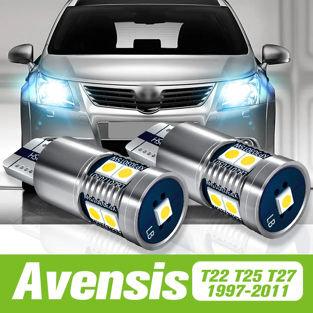 

2pcs For Toyota Avensis T22 T25 T27 1997-2011 LED Parking Light Clearance Lamp 2004 2005 2006 2007 2008 2009 2010 Accessories
