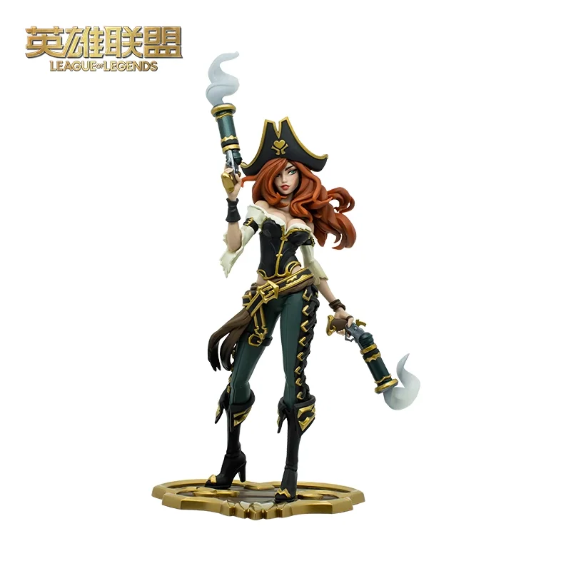 

League of Legends Miss Fortune Medium Sculpture The Bounty Hunter Anime Figure Toy Game Periphery Collectibles Pvc Birthday Gift