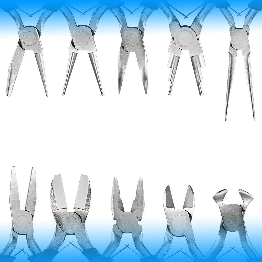 

55# Stainless steel hand pliers DIY Jewelry 12 Style Exclusive Customization High Quality End Cutting Wire Pliers Hand Tools