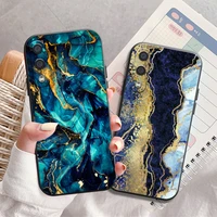marble pattern phone case for samsung galaxy a32 4g 5g a51 4g 5g a71 4g 5g a72 4g 5g funda carcasa liquid silicon coque black
