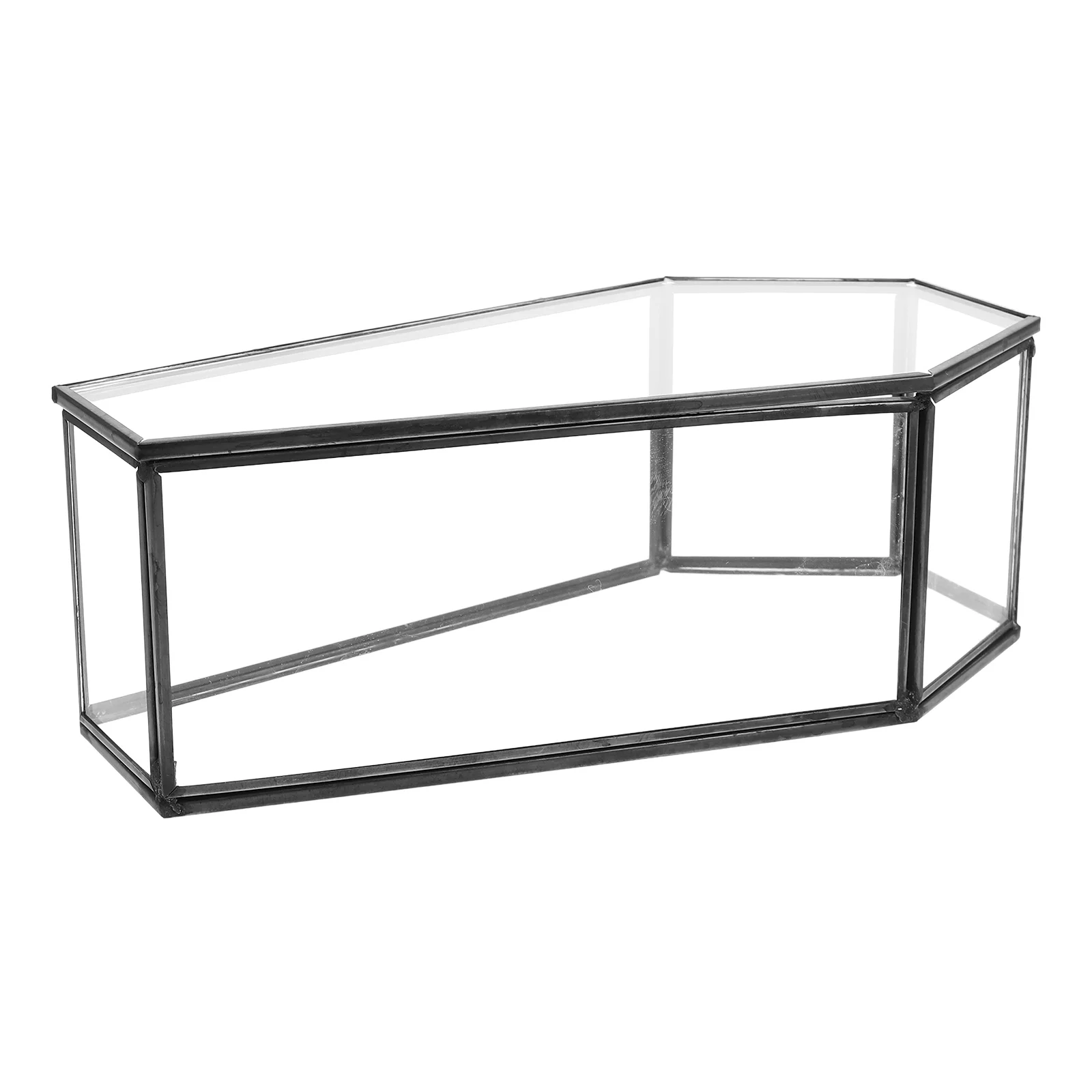 Хэллоуин гробы подносы для закусок стеклянная шкатулка драгоценностей