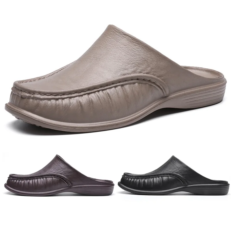 

Men's Summer Shoes Men Slippers Breathable Non-slip Male Garden Shoes Casual Beach Sandals