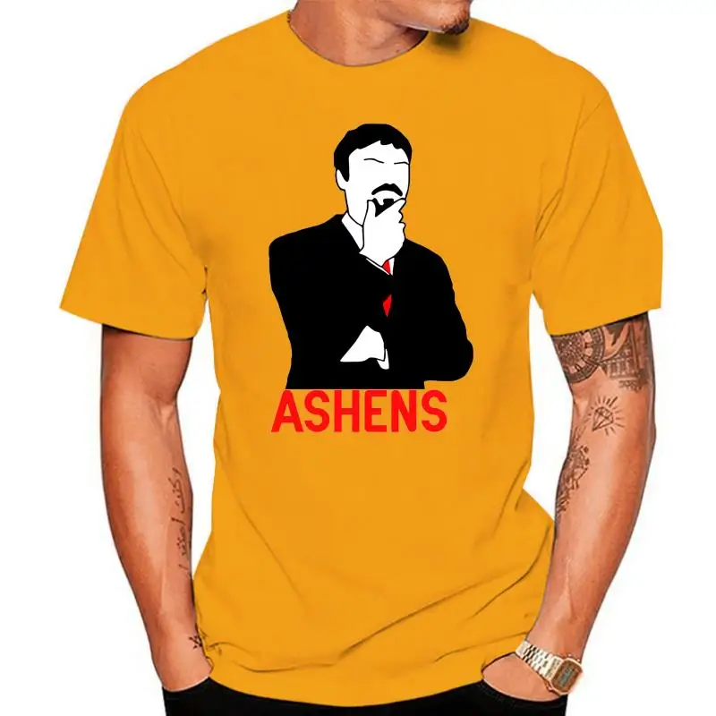 

Camiseta de манга corta унисекс, camisa с logotipo de Ashens, для женщин
