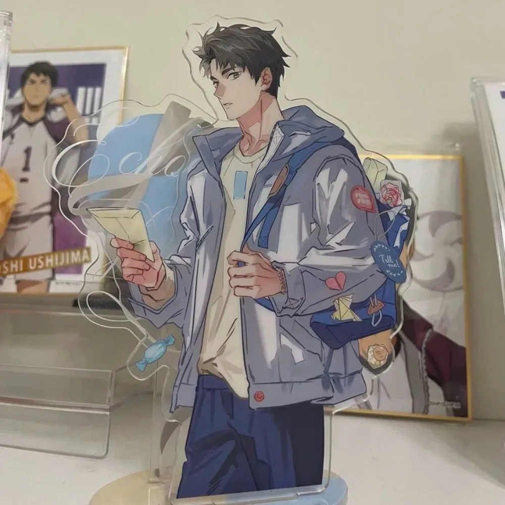 Новый Хайкю!! Фигурка на акриловой подставке Oikawa Tooru Kozume Kenma аниме периферийные