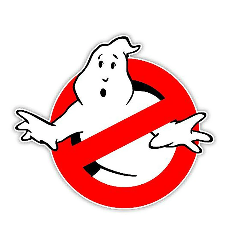 

Hot Reflective Ghostbusters Funny Car Sticker Waterproof Decal Motorcycle Auto Decals PVC13x11cm