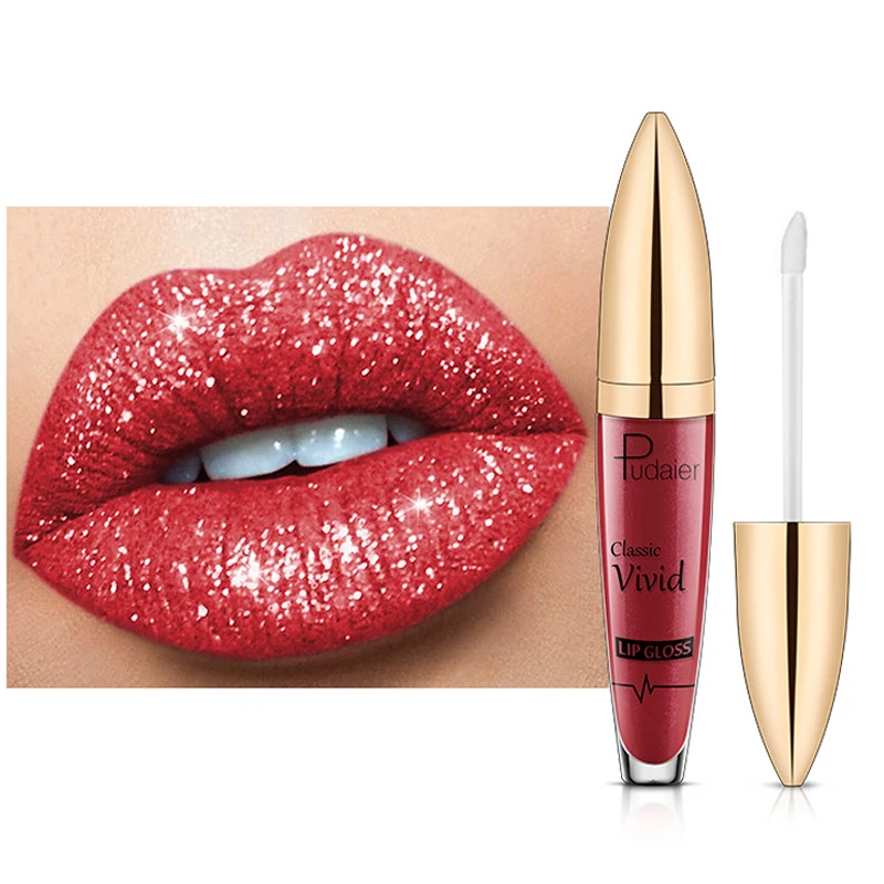 

Pearl Glitter Lip Gloss 18-Color Non-Stick Cup Diamond Lip Gloss Magic Non-Stick Cup Lip Gloss Korean Makeup