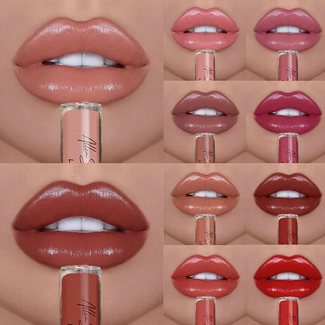 Nude Creamy Lip Glaze Matte Liquid Lipstick 2