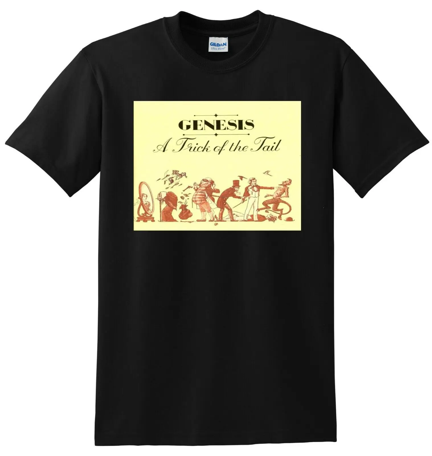 Футболка GENESIS с коротким или длинным рукавом виниловый чехол для cd-дисков