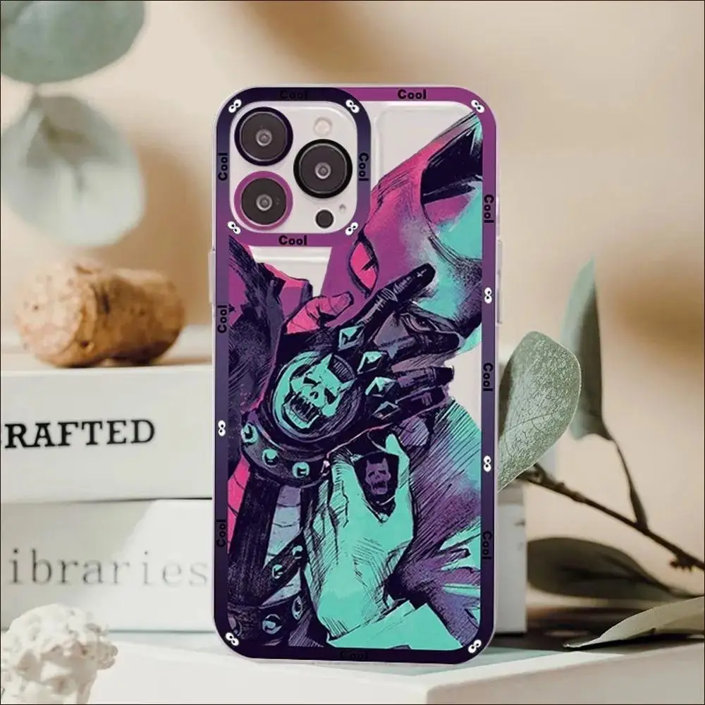 Чехол для телефона из ТПУ IPhone 11 12 13 14 15 Mini Pro Max XR X XS 8 7 6 Plus SE с аниме Невероятные