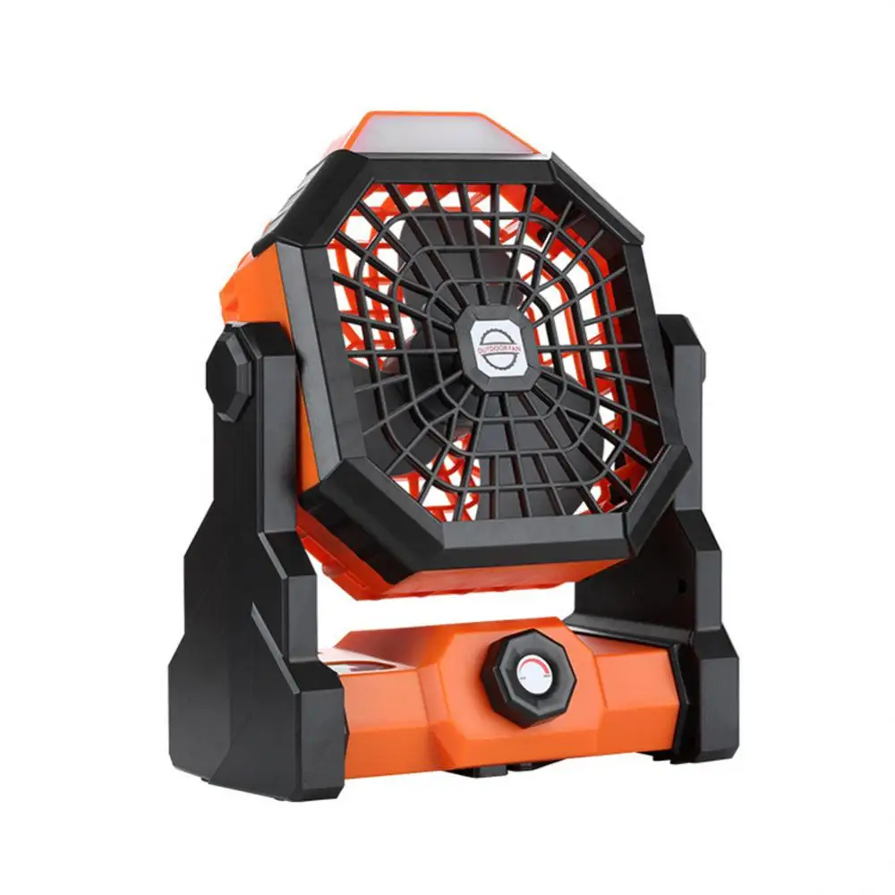 

Cooling Fan Quiet Adjustable Wind Speed With Led Night Light Portable 270 ° Rotation For Home Office Camping Deskto Fan Fan