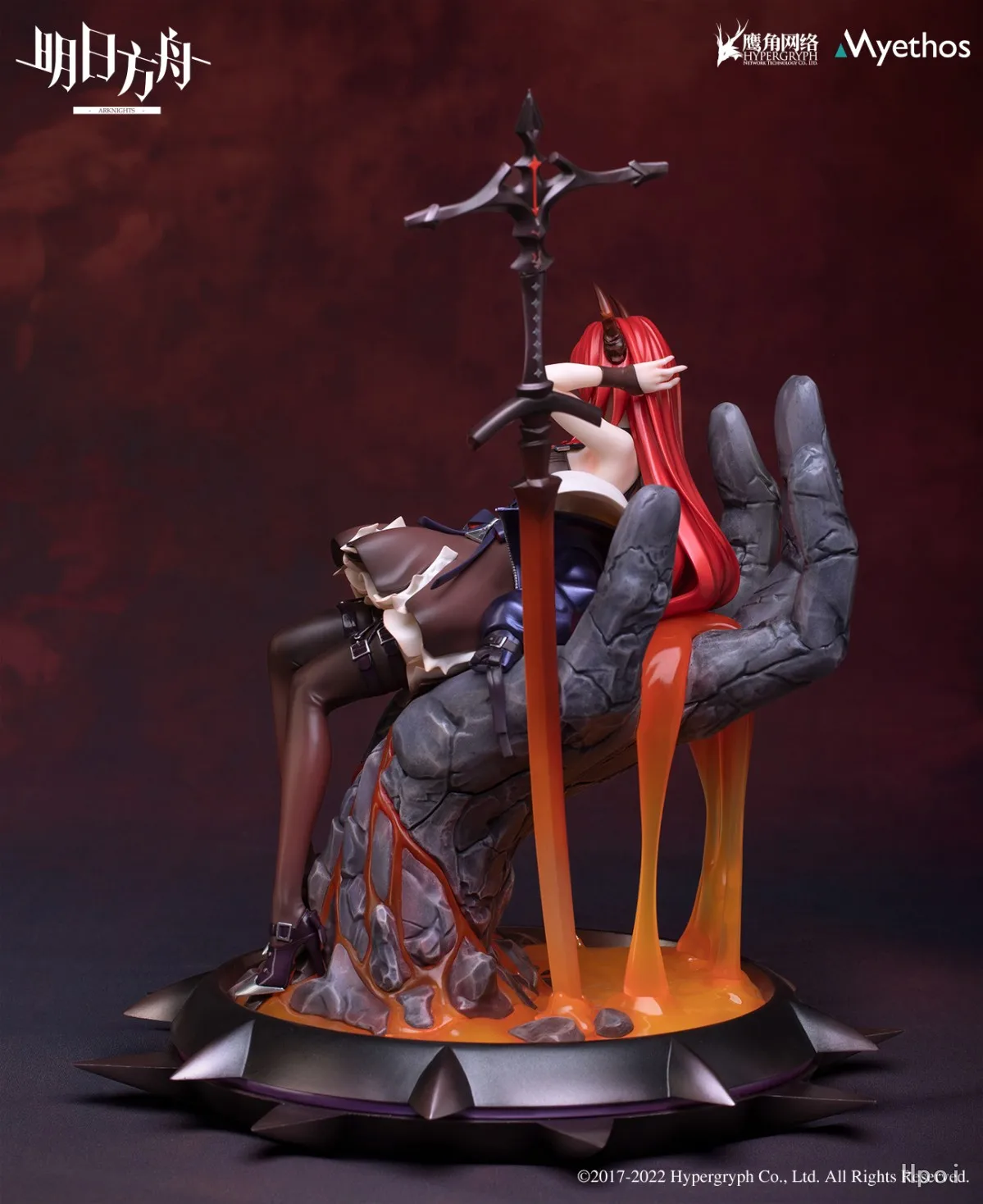 Фото 【ZW】 Фигурка Myethos Arknights Shirter Molten Ver в масштабе 1/8, модель, игрушка, подарок №4