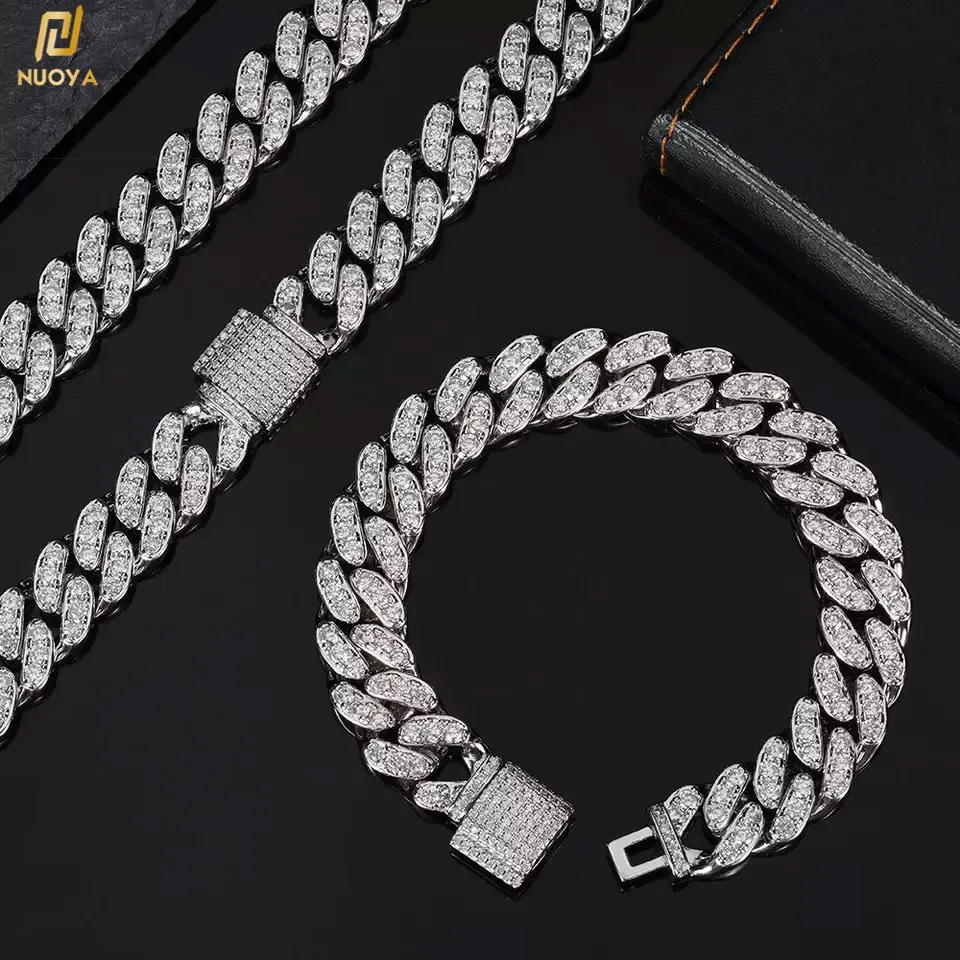 

Hip-Hop Jewelry Pulseras Para Mujeres Bling Iced Out CZ Bracelet Bangles Luxury Diamond Iced Bracelets