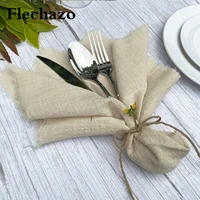 12pcs wedding cloth napkin linen kitchen home dining towel tablecloth table decor cotton country fabric gauze tabl wed decoupage