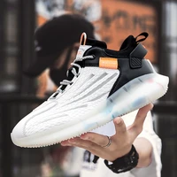 flying woven sneakers 2022 new spring breathable mesh fashion casual trendy shoes mens shoes