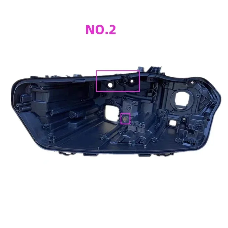 Передняя фара для BMW X5 G18 2023 2024 задняя крышка черного цвета