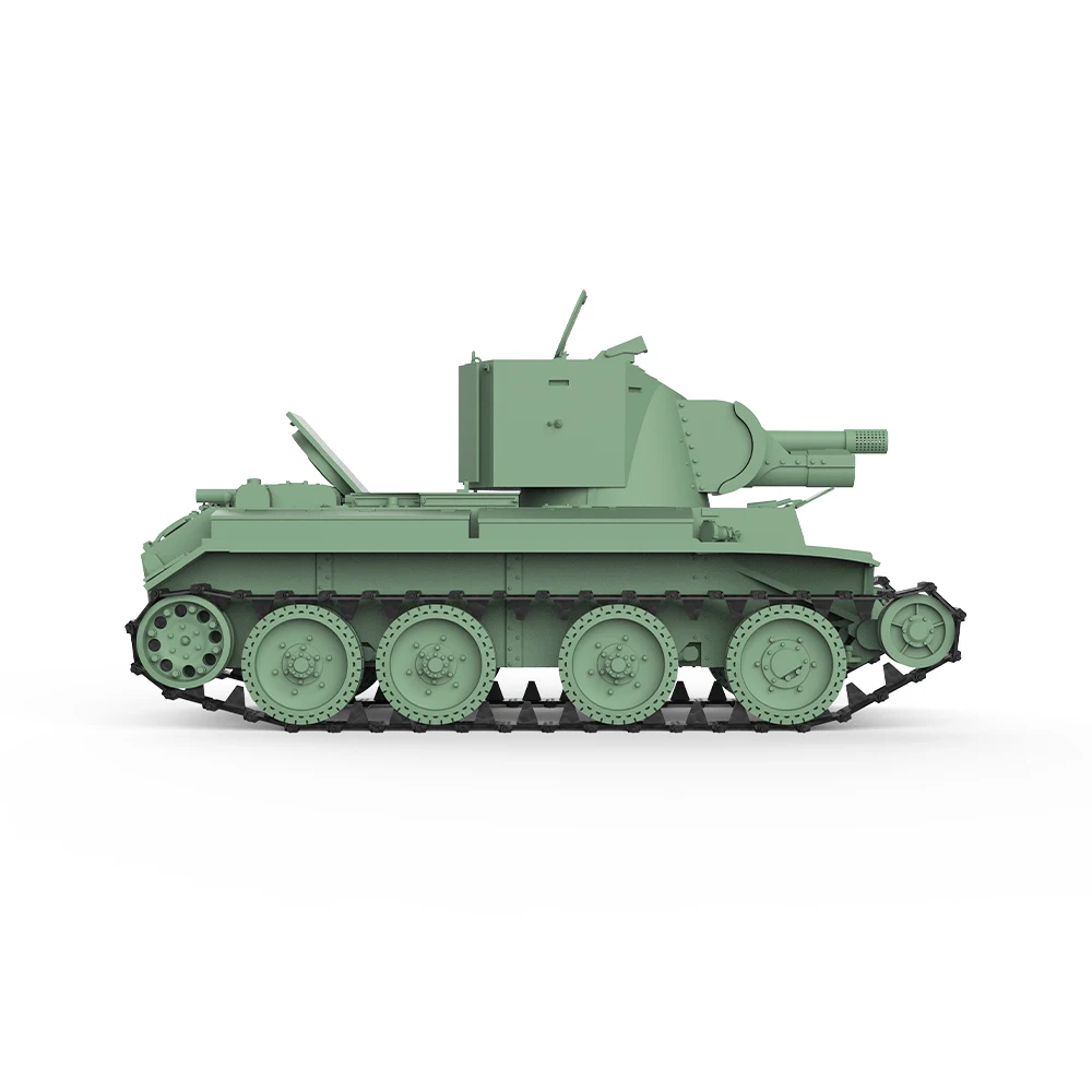 SSMODEL 793 V1.9 1/87 Комплект военной модели Финский световой танк BT-42 WWII WAR GAMES