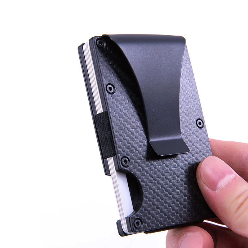 Алюминиевый минималистичный кошелек Getitlots для мужчин и женщин в деловом стиле с