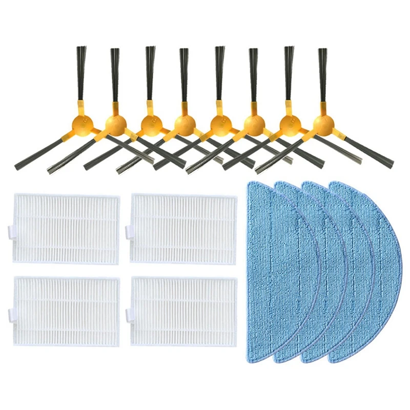

Main Side Brush Mop Cloth Hepa Filter Spare Parts Replacement Accessories For Proscenic 800T/LIECTROUX C30B E30 Vacuum Cleaner