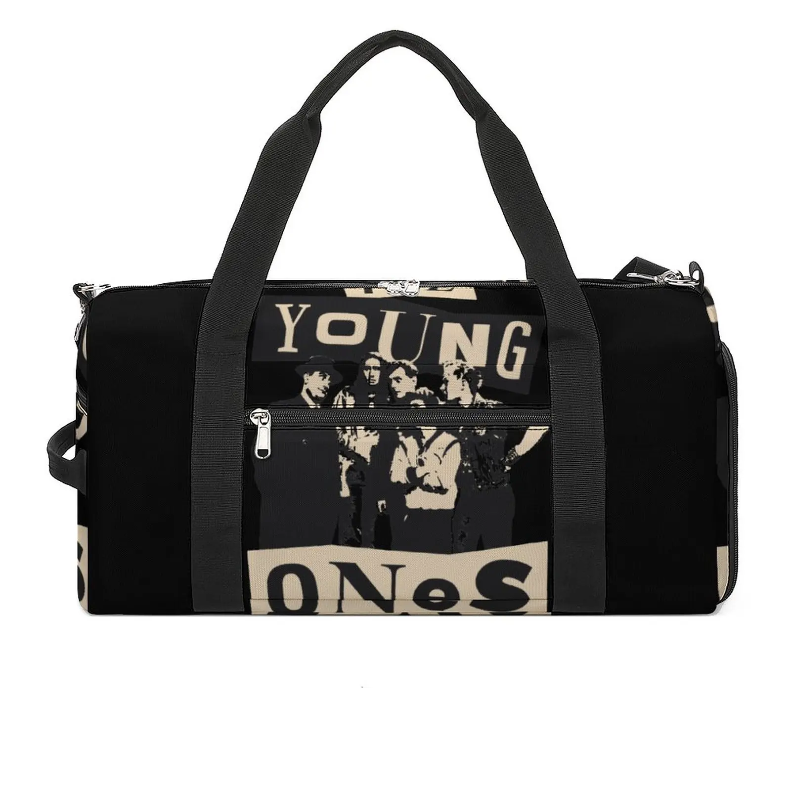 

The Young Ones UK Comedy Pink Gym Bag Elton John Singer Design Swimming Sports Bags Men's Custom Large Funny Fitness Bag