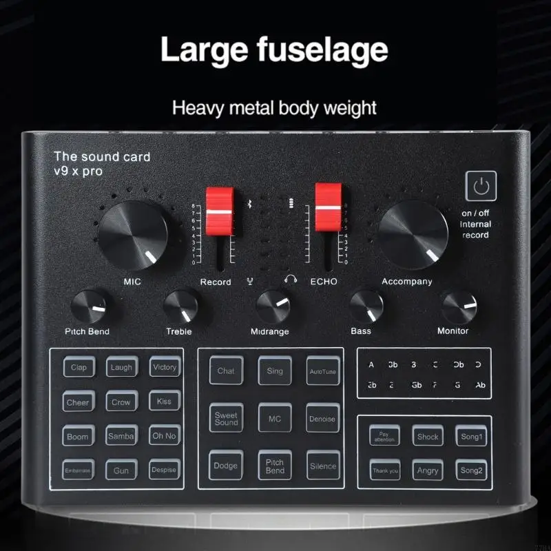 AREOFRGB 77HA Live Mixer Sound Board