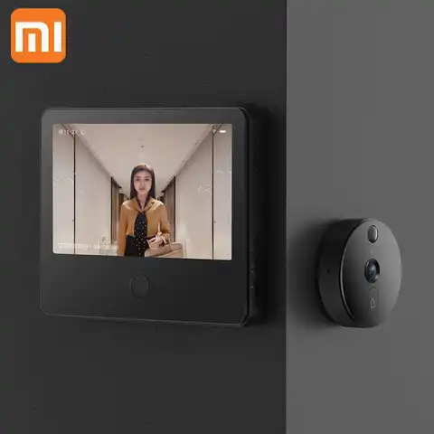 Xiaomi Smart Cat-eye 1S Camera Doorbell 1080P HD Infrared Night Vision Face Detector Wireless Video Intercom for Home Security