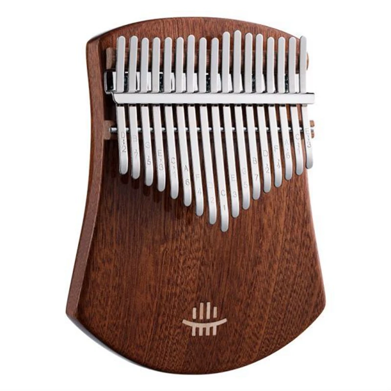 

Hluru Kalimba Fan-Shaped Thumb Piano 17 Keys,Kalimba 17 Keys Thumb Piano