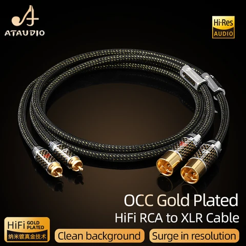 ATAUDIO Аудиокабель RCA-XLR