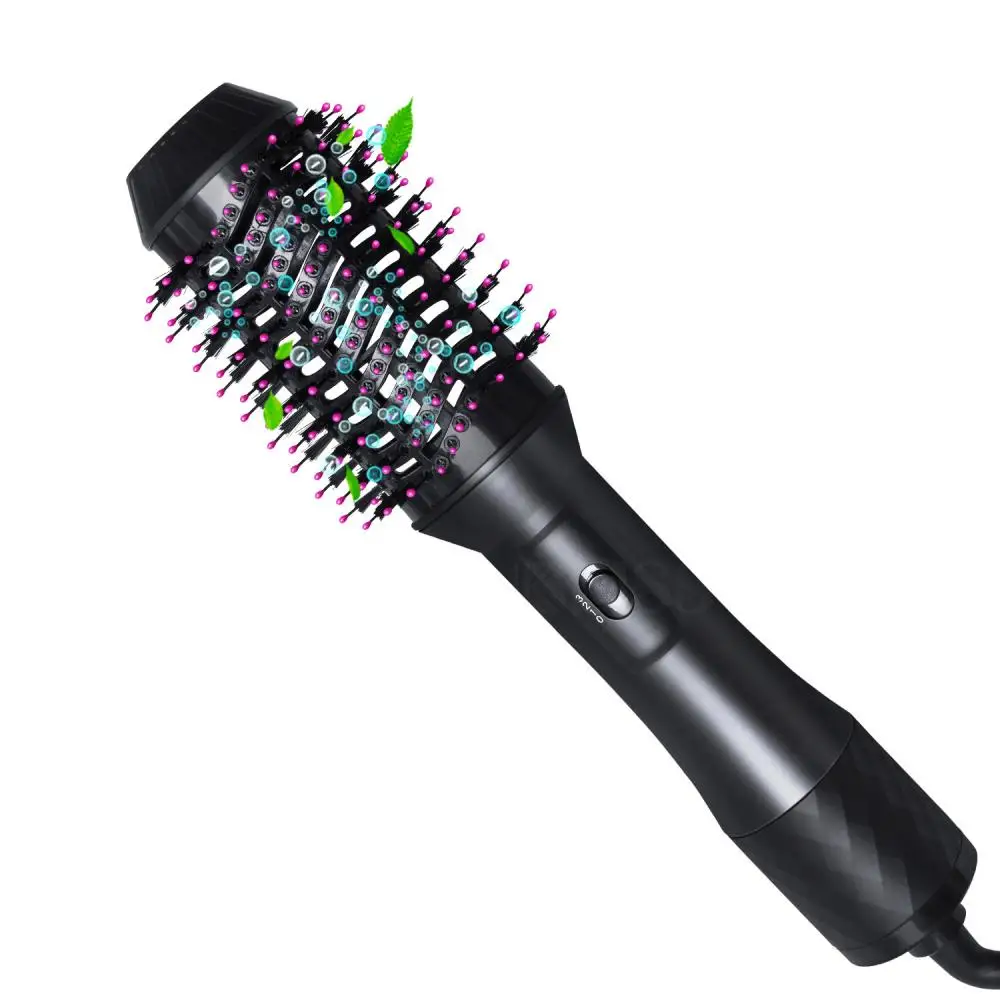 

Hot Air Brush One Step 1000w Hair Dryer and Volumizer Hair Straightener Rotating Hair Dryer Curler Electric Ion Blow Dryer Brush
