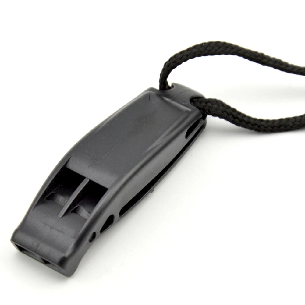 

Water Sports Scuba Diving Whistle 1pcs 7.2*2*1.5CM Double Opening Design Dual Frequency Safety Whistle Brand New