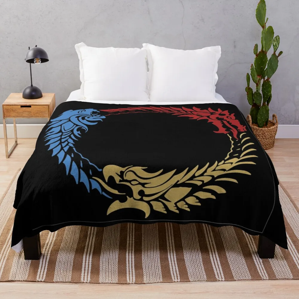 

Elder Scrolls Online Throw Blanket Sofa Blanket With Tassels Throw Rug