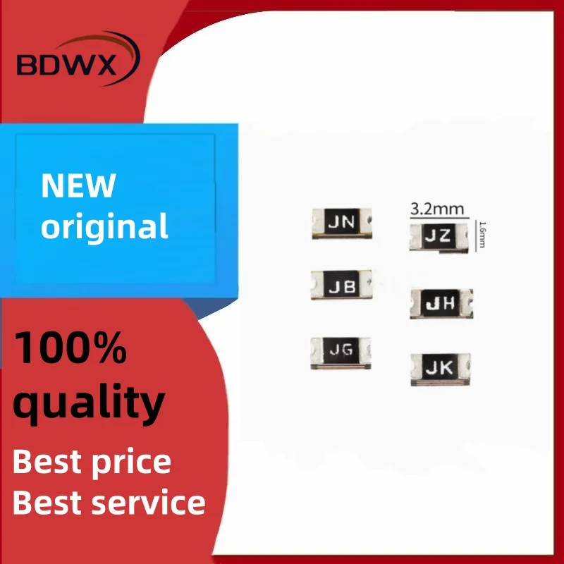 Фото 10 шт. самовосстанавливающийся предохранитель SMD PPTC SMD 1206 5A 6V 8V 16V 24V 30V полная серия №1
