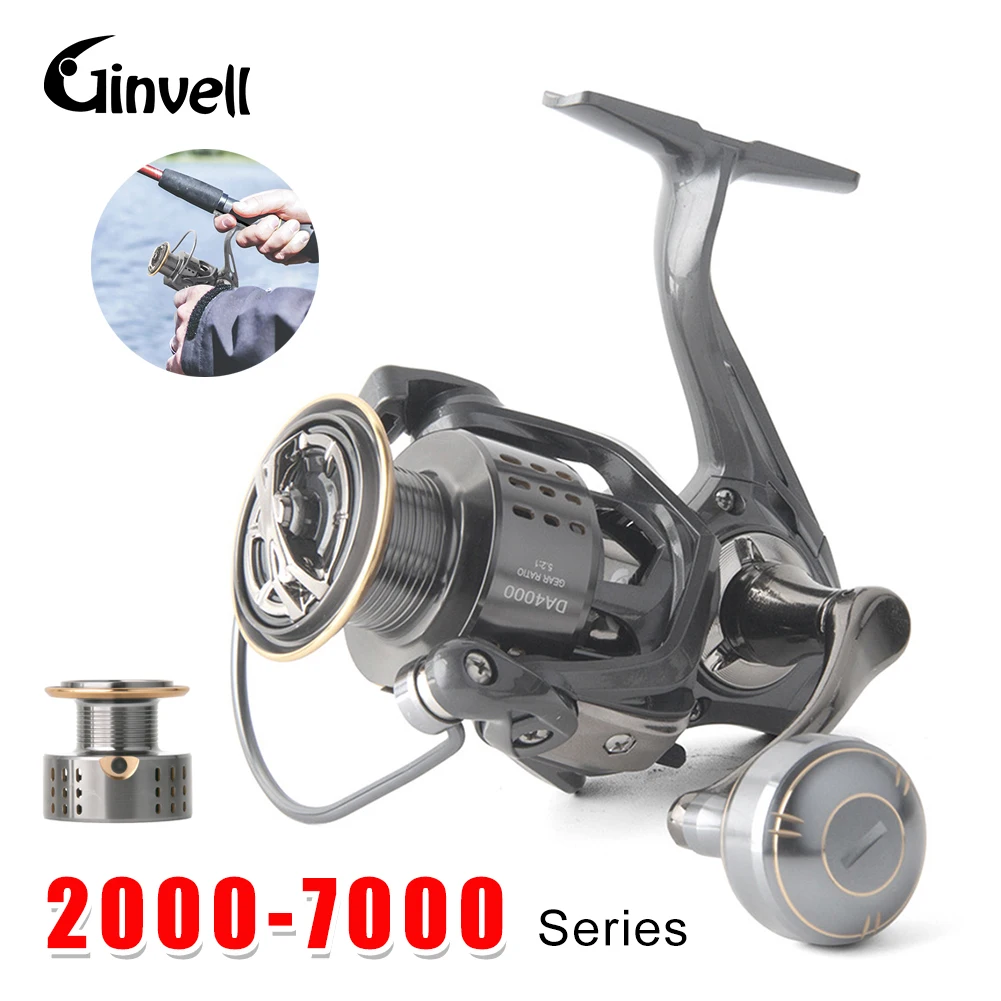 

Катушка для спиннинга, макс. 15 кг, 5,2: 1