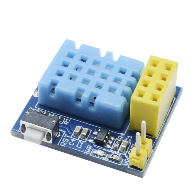 Esp-01S DHT11 Модуль датчика температуры и влажности Wi-Fi NodeMCU без беспроводного модуля