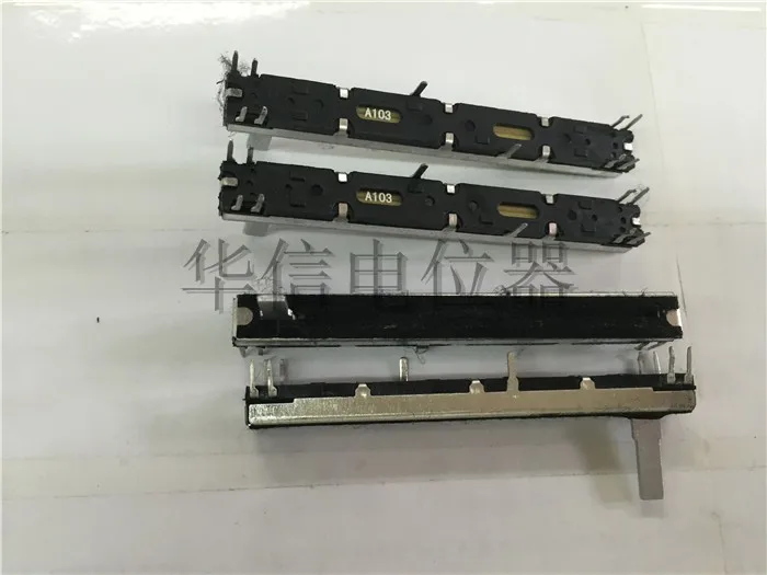 

EFX8 epm67,5 см, двойной прямой скользящий потенциометр A10K SC6082GH