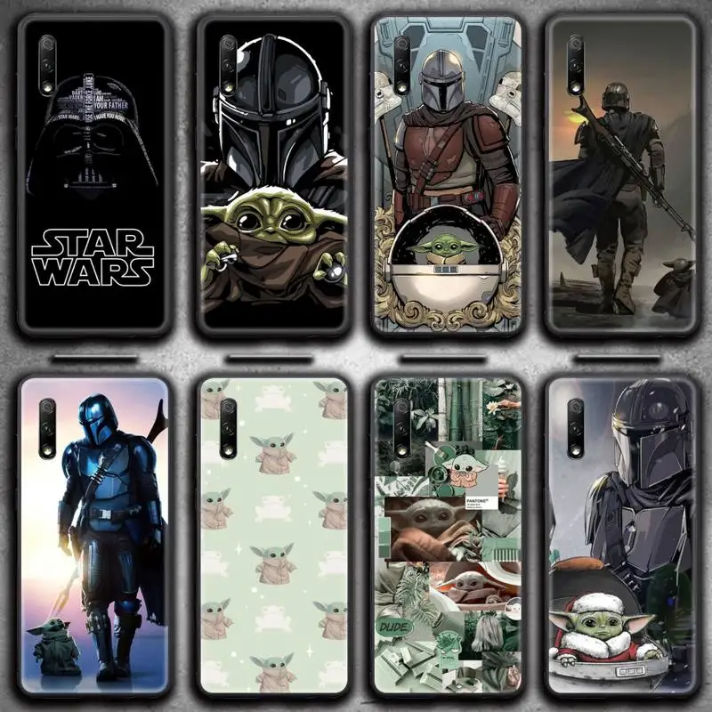 

Star Wars Mandalorian Baby Yoda Phone Case for Huawei Honor 30 20 10 9 8 8x 8c v30 Lite view 7A pro