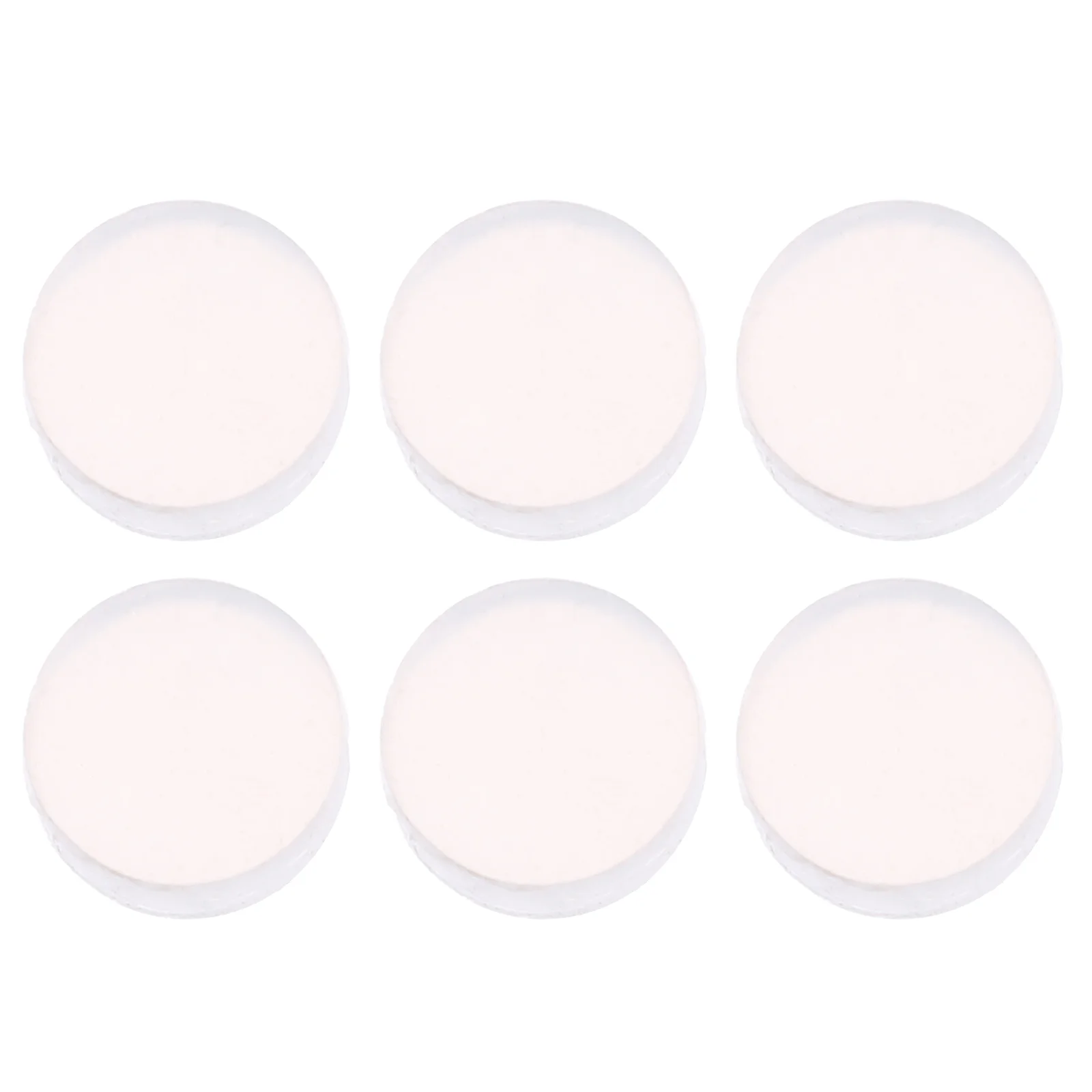 

6pcs Chromatograph Silicone Pads Chromatograph Silicone Mat Silicone Particles