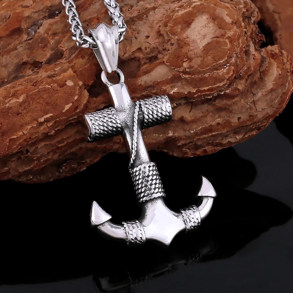 

New Odin Design Retro Viking Personality Axe Stainless Steel Necklace Nordic Creative Men's Amulet Pendant Fashion Jewelry