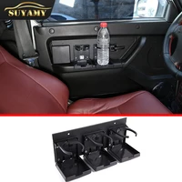 1pcs portable car water cup holder foldable drink holder stand water bottle organizer for lada niva auto accessories