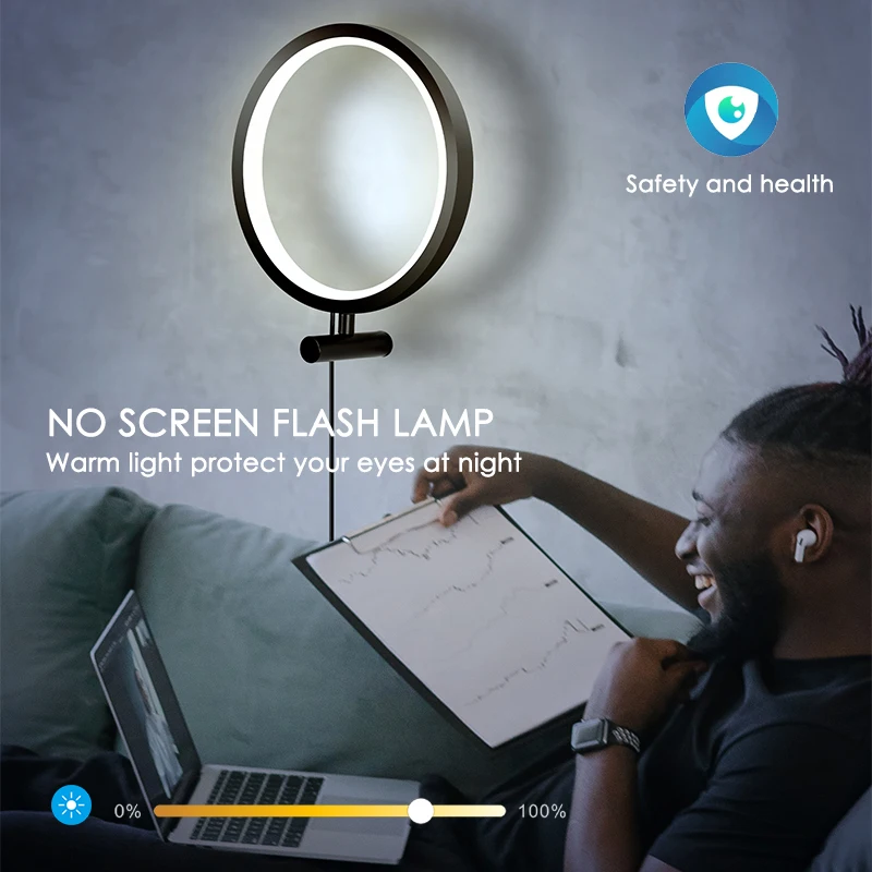 Bluetooth светодиодный настенный светильник