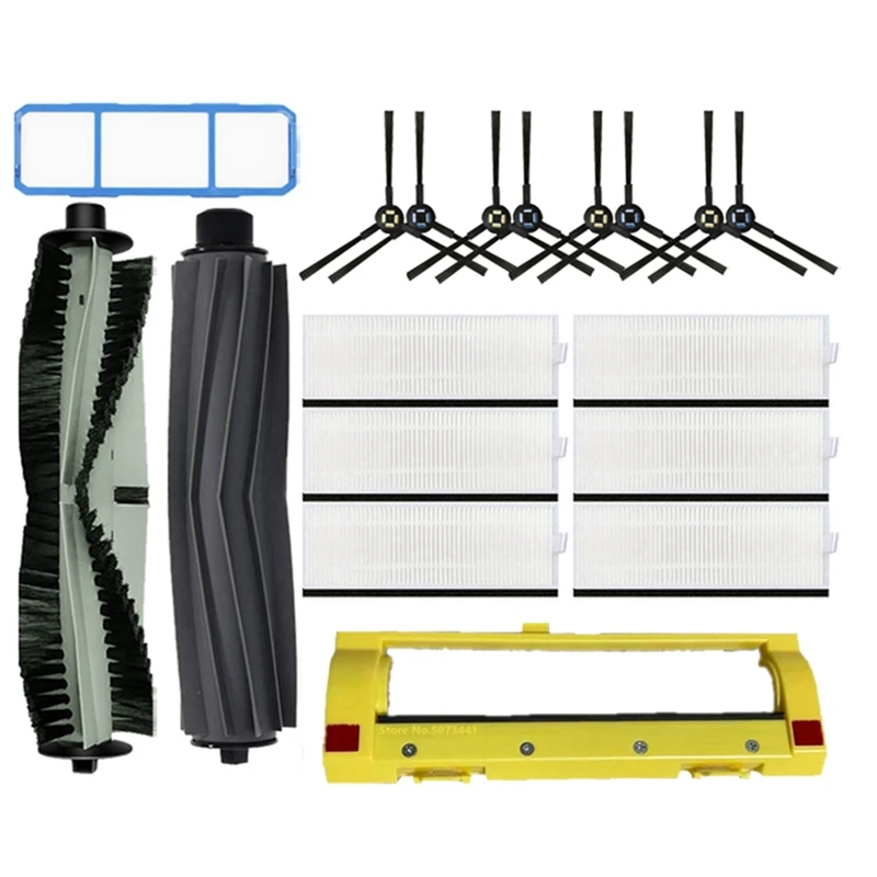 

Roller Brush Side Brush HEPA Filter For Silvercrest SSR1 SSRA1 Ilife A9S A9 A7 Robotic Vacuum Cleaner