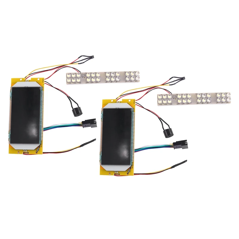 

2 шт., 8-дюймовый Жидкокристаллический дисплей для электроскутера Kugoo S1 S2 S3, 36 В, запчасти для электрического скутера