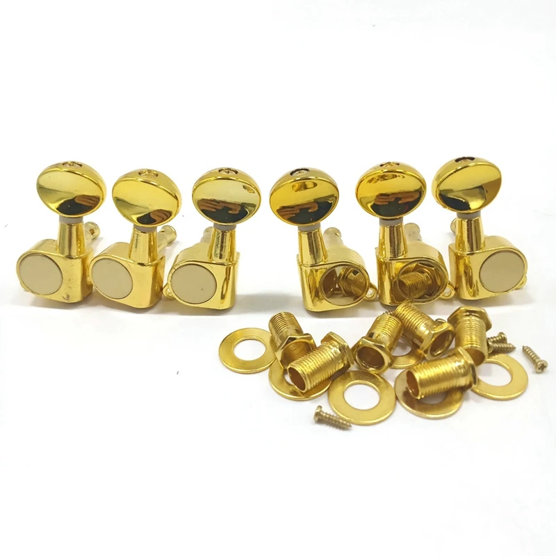 

6 шт., электрические магнитные колышки для струн гитары 3R3L