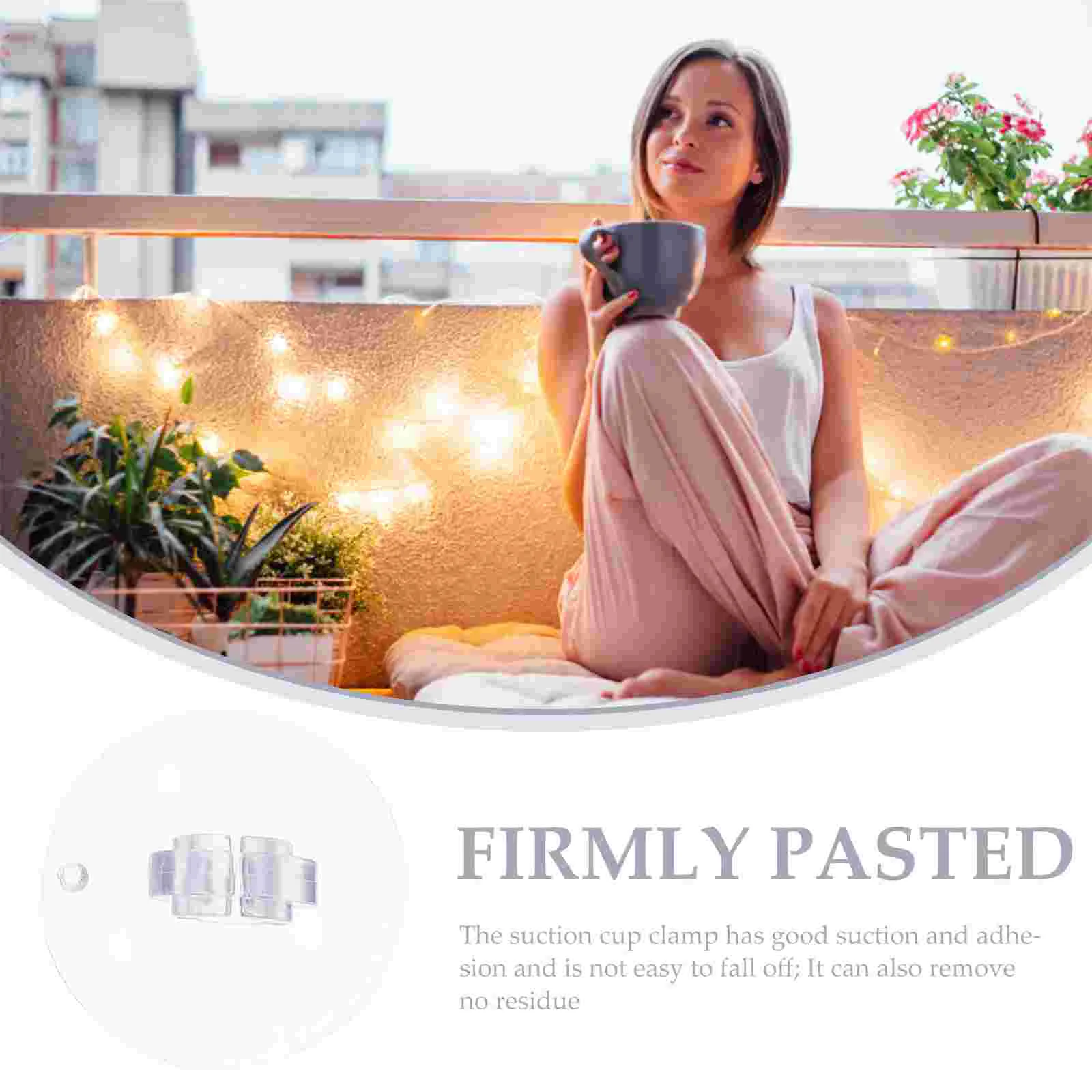 200 шт. крючки-присоски мини-присоски веревочные светильники зажимы для дома и