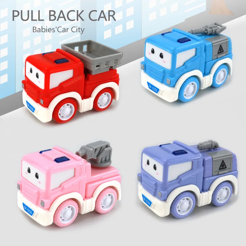 6 шт. Детский конструктор пожарная машина |