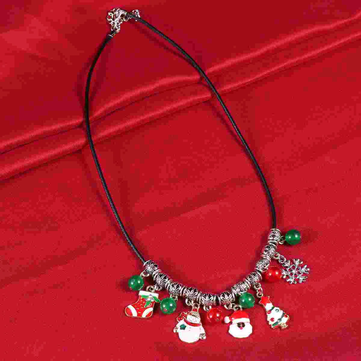 Секретное ожерелье Santas Soirées подвесной кулон сделай сам рождественская цепочка
