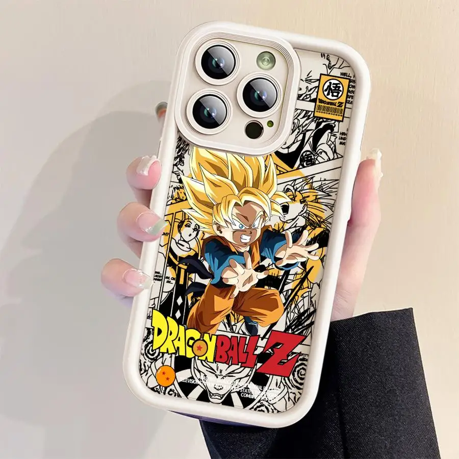 Аниме мультфильм D-ragon B-alls телефонный чехол для Samsung Galaxy A15 4G A53 A25 A54 A73 A35 A55 A52 5G A71 A72