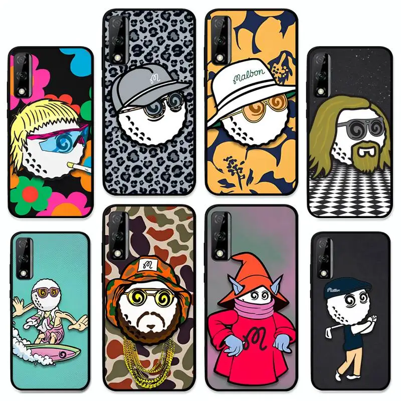 

Golf Style Design-M-Malbons Phone Case For Huawei Y9 6 7 5 Prime Enjoy 7s 7 8 plus 7a 9e 9plus 8E Lite Psmart Shell
